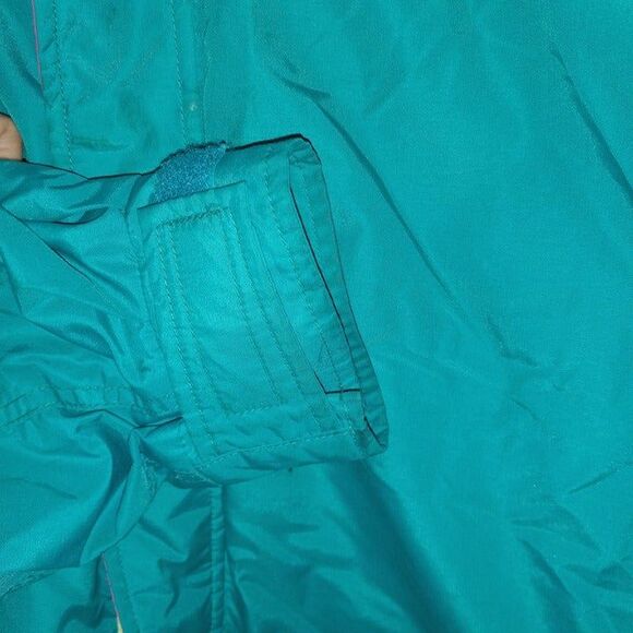 Vintage Columbia Large Neon Bugaboo Radial Sleeve Ski Jacket-90s-Zippered Pocket - Picture 5 of 12